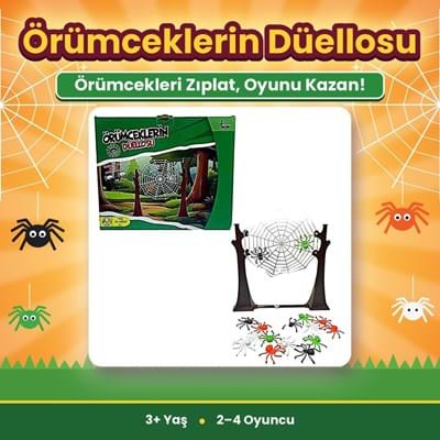Örümceklerin Düellosu Zeka ve Strateji Oyunu