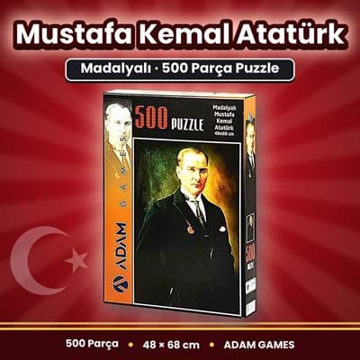 Kutulu Puzzle 48*68cm 500 Parça
