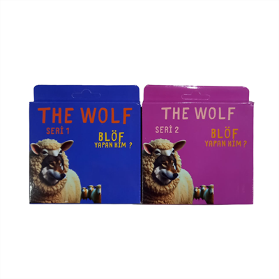 The Wolf Blöf Yapan Kim Kart Oyunu 12li