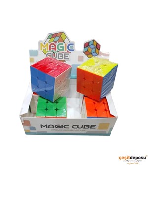 Zeka Rubik Küp Lh3578-397 Kalite 6lı Parlak Renk