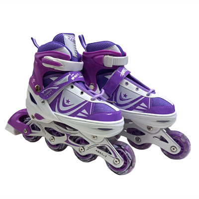 Paten Işıklı 8801 Small 31-34 Mor Dikişli