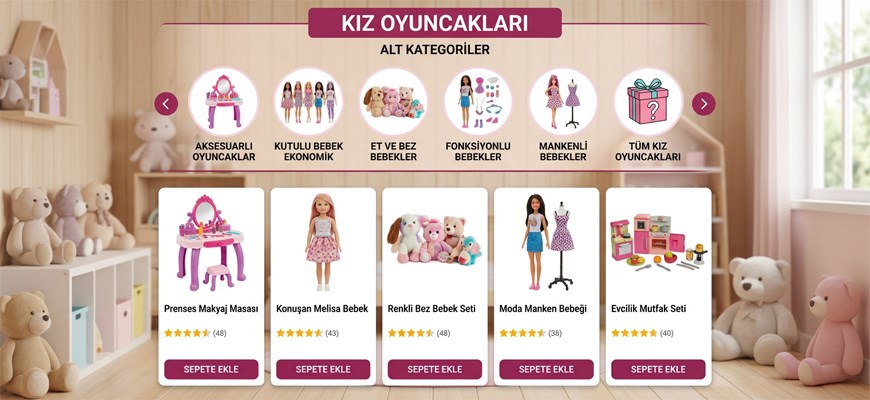 Kız Oyuncakları