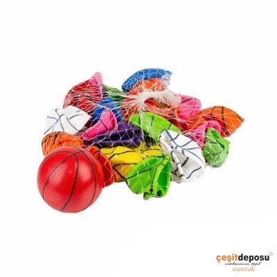 Plastik Top Mini Basket Desen 30lu